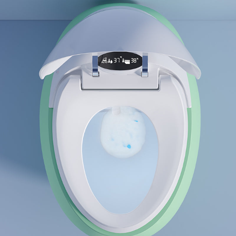 Modern Ceramic Flush Toilet One Piece Toilet Bowl for Bathroom Clearhalo 'Bathroom Remodel & Bathroom Fixtures' 'Home Improvement' 'home_improvement' 'home_improvement_toilets' 'Toilets & Bidets' 'Toilets' 6963402
