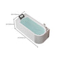 Acrylic Soaking Bathtub Antique Finish Rectangular Back to Wall Bath Tub Clearhalo 'Bathroom Remodel & Bathroom Fixtures' 'Bathtubs' 'Home Improvement' 'home_improvement' 'home_improvement_bathtubs' 'Showers & Bathtubs' 6963494