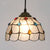 Wide Flare White/Blue/Textured White Handcrafted Art Glass Ceiling Light Tiffany-Style 1 Head Suspended Lighting Fixture Textured White Clearhalo 'Ceiling Lights' 'Industrial' 'Middle Century Pendants' 'Pendant Lights' 'Pendants' 'Tiffany close to ceiling' 'Tiffany Pendants' 'Tiffany' Lighting' 69668