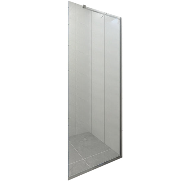 Frameless Transparent Fixed Glass Panel Scratch Resistant Fixed Glass Panel White Clearhalo 'Bathroom Remodel & Bathroom Fixtures' 'Home Improvement' 'home_improvement' 'home_improvement_shower_tub_doors' 'Shower and Tub Doors' 'shower_tub_doors' 'Showers & Bathtubs' 6968283