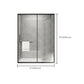 Metal Frame Single Sliding Shower Doors Modern Transparent Shower Shower Bath Door Clearhalo 'Bathroom Remodel & Bathroom Fixtures' 'Home Improvement' 'home_improvement' 'home_improvement_shower_tub_doors' 'Shower and Tub Doors' 'shower_tub_doors' 'Showers & Bathtubs' 6968346