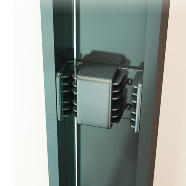 Tempered Glass Shower Door with Stone Base, Dual Moving Semi Frameless Shower Bath Door Clearhalo 'Bathroom Remodel & Bathroom Fixtures' 'Home Improvement' 'home_improvement' 'home_improvement_shower_tub_doors' 'Shower and Tub Doors' 'shower_tub_doors' 'Showers & Bathtubs' 6968593