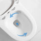 Modern Ceramic Toilet Floor Mounted One Piece Skirted Urine Toilet with Toilet Seat Clearhalo 'Bathroom Remodel & Bathroom Fixtures' 'Home Improvement' 'home_improvement' 'home_improvement_toilets' 'Toilets & Bidets' 'Toilets' 6973986