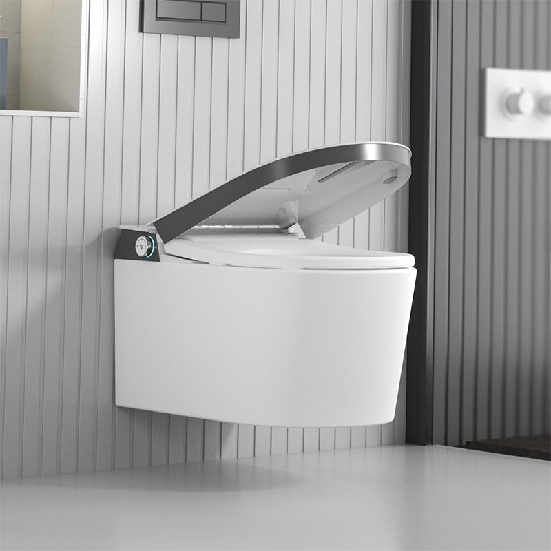 Contemporary One Piece Flush Toilet Wall Mount Urine Toilet for Washroom Grey Off Seat Flushing (Standard Configuration Version) Toilet with Low Tanker Clearhalo 'Bathroom Remodel & Bathroom Fixtures' 'Home Improvement' 'home_improvement' 'home_improvement_toilets' 'Toilets & Bidets' 'Toilets' 6974069