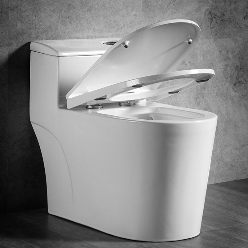 Traditional 1 Piece Flush Toilet Floor Mount Urine Toilet with Seat for Washroom Clearhalo 'Bathroom Remodel & Bathroom Fixtures' 'Home Improvement' 'home_improvement' 'home_improvement_toilets' 'Toilets & Bidets' 'Toilets' 6974147