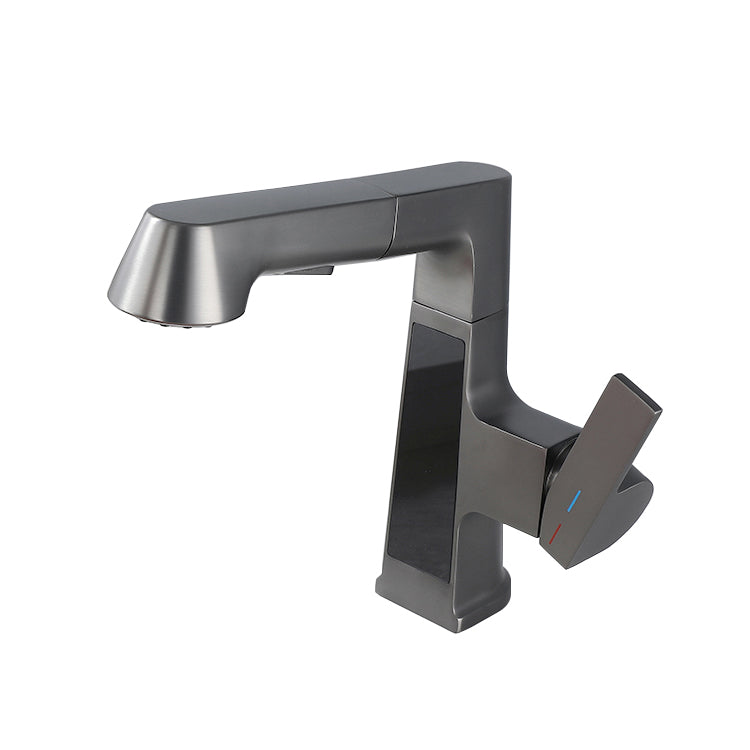 Low Arc Basin Lavatory Faucet Vanity Lever Handles Sink Faucet Clearhalo 'Bathroom Remodel & Bathroom Fixtures' 'Bathroom Sink Faucets' 'Bathroom Sinks & Faucet Components' 'bathroom_sink_faucets' 'Home Improvement' 'home_improvement' 'home_improvement_bathroom_sink_faucets' 6976598