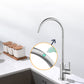 Stainless Steel Kitchen Faucet with Handle Gooseneck Standard Kitchen Faucets Clearhalo 'Home Improvement' 'home_improvement' 'home_improvement_kitchen_faucets' 'Kitchen Faucets' 'Kitchen Remodel & Kitchen Fixtures' 'Kitchen Sinks & Faucet Components' 'kitchen_faucets' 6976699