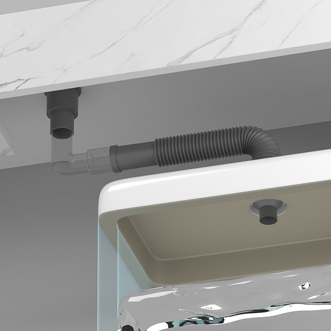 Contemporary Flush Toilet Floor Mount One-Piece Toilet Urine Toilet Clearhalo 'Bathroom Remodel & Bathroom Fixtures' 'Home Improvement' 'home_improvement' 'home_improvement_toilets' 'Toilets & Bidets' 'Toilets' 6977184