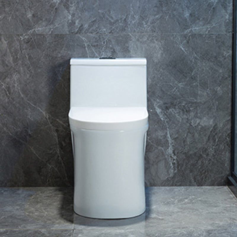 Contemporary One Piece Flush Toilet Floor Mounted White Urine Toilet for Washroom Clearhalo 'Bathroom Remodel & Bathroom Fixtures' 'Home Improvement' 'home_improvement' 'home_improvement_toilets' 'Toilets & Bidets' 'Toilets' 6980482
