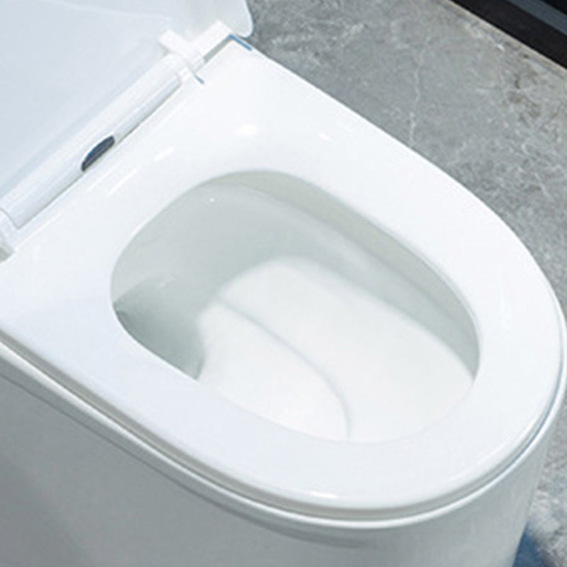 Contemporary One Piece Flush Toilet Floor Mounted White Urine Toilet for Washroom Clearhalo 'Bathroom Remodel & Bathroom Fixtures' 'Home Improvement' 'home_improvement' 'home_improvement_toilets' 'Toilets & Bidets' 'Toilets' 6980488