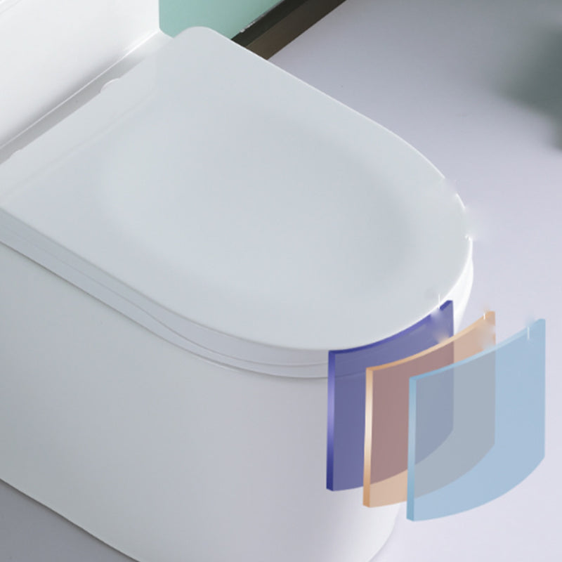 Traditional Ceramic Flush Toilet Seat Included Urine Toilet for Bathroom Clearhalo 'Bathroom Remodel & Bathroom Fixtures' 'Home Improvement' 'home_improvement' 'home_improvement_toilets' 'Toilets & Bidets' 'Toilets' 6980537