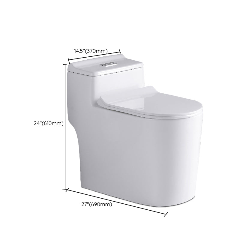 Traditional Ceramic Flush Toilet Seat Included Urine Toilet for Bathroom Clearhalo 'Bathroom Remodel & Bathroom Fixtures' 'Home Improvement' 'home_improvement' 'home_improvement_toilets' 'Toilets & Bidets' 'Toilets' 6980549