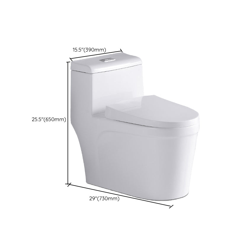 Traditional Ceramic Flush Toilet Seat Included Urine Toilet for Bathroom Clearhalo 'Bathroom Remodel & Bathroom Fixtures' 'Home Improvement' 'home_improvement' 'home_improvement_toilets' 'Toilets & Bidets' 'Toilets' 6980552