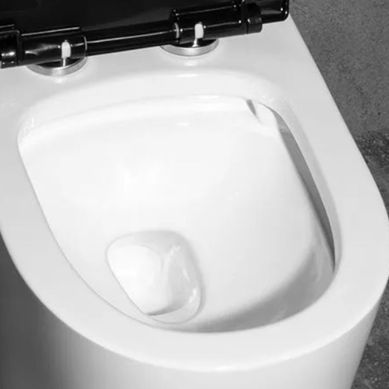 Contemporary One Piece Flush Toilet Floor Mount Urine Toilet with Seat for Washroom Clearhalo 'Bathroom Remodel & Bathroom Fixtures' 'Home Improvement' 'home_improvement' 'home_improvement_toilets' 'Toilets & Bidets' 'Toilets' 6980658