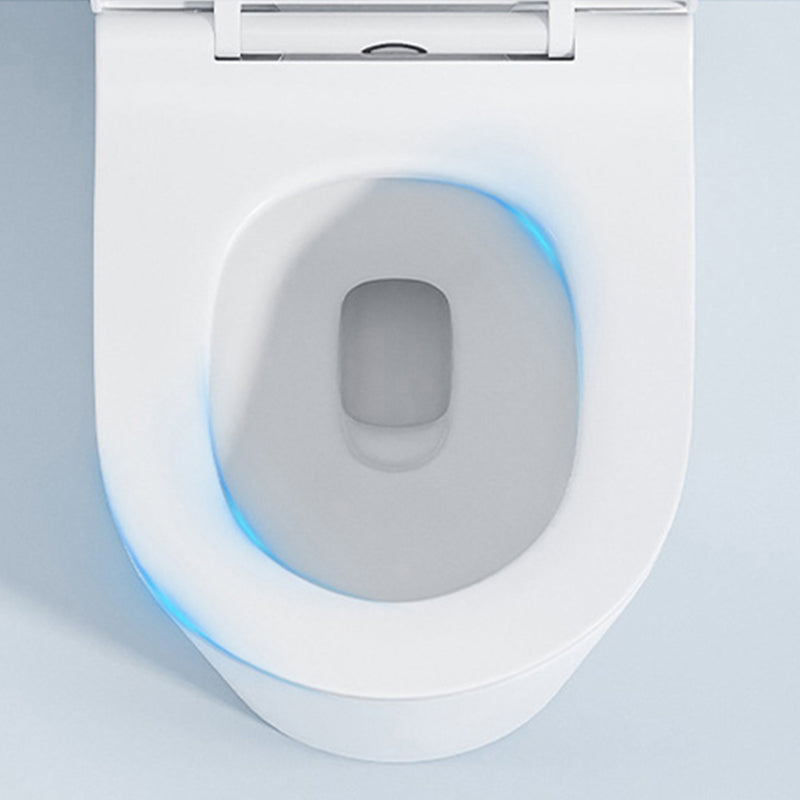 Contemporary 1 Piece Flush Toilet Floor Mounted White Urine Toilet for Washroom Clearhalo 'Bathroom Remodel & Bathroom Fixtures' 'Home Improvement' 'home_improvement' 'home_improvement_toilets' 'Toilets & Bidets' 'Toilets' 6980703