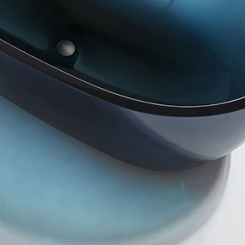 Soaking Stand Alone Bathtub Back to Wall Antique Finish Bathtub Clearhalo 'Bathroom Remodel & Bathroom Fixtures' 'Bathtubs' 'Home Improvement' 'home_improvement' 'home_improvement_bathtubs' 'Showers & Bathtubs' 6980846