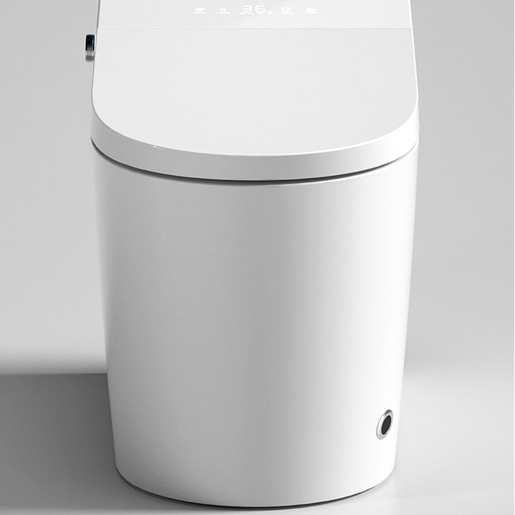 Contemporary Ceramic Elongated Heated Seat Floor Standing Bidet Clearhalo 'Bathroom Remodel & Bathroom Fixtures' 'Bidets' 'Home Improvement' 'home_improvement' 'home_improvement_bidets' 'Toilets & Bidets' 6996765