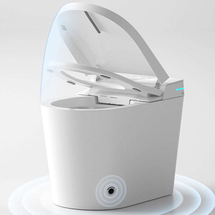 Contemporary Ceramic Elongated Heated Seat Floor Standing Bidet Clearhalo 'Bathroom Remodel & Bathroom Fixtures' 'Bidets' 'Home Improvement' 'home_improvement' 'home_improvement_bidets' 'Toilets & Bidets' 6996773