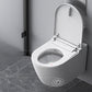 Wall Mounted Bidet in White with Unlimited Warm Water and Heated Seat Clearhalo 'Bathroom Remodel & Bathroom Fixtures' 'Bidets' 'Home Improvement' 'home_improvement' 'home_improvement_bidets' 'Toilets & Bidets' 6996825