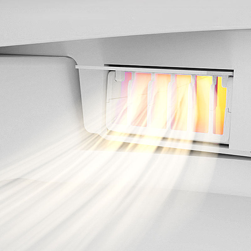 Wall Mounted Bidet in White with Unlimited Warm Water and Heated Seat Clearhalo 'Bathroom Remodel & Bathroom Fixtures' 'Bidets' 'Home Improvement' 'home_improvement' 'home_improvement_bidets' 'Toilets & Bidets' 6996829