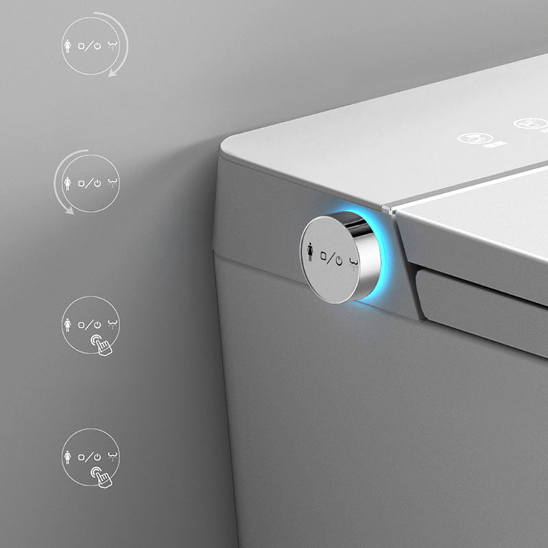 Wall Mounted Bidet in White with Unlimited Warm Water and Heated Seat Clearhalo 'Bathroom Remodel & Bathroom Fixtures' 'Bidets' 'Home Improvement' 'home_improvement' 'home_improvement_bidets' 'Toilets & Bidets' 6996830