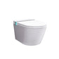 White Wall Mounted Bidet with Unlimited Warm Water and Heated Seat Clearhalo 'Bathroom Remodel & Bathroom Fixtures' 'Bidets' 'Home Improvement' 'home_improvement' 'home_improvement_bidets' 'Toilets & Bidets' 6996850