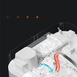 White Wall Mounted Bidet with Unlimited Warm Water and Heated Seat Clearhalo 'Bathroom Remodel & Bathroom Fixtures' 'Bidets' 'Home Improvement' 'home_improvement' 'home_improvement_bidets' 'Toilets & Bidets' 6996851