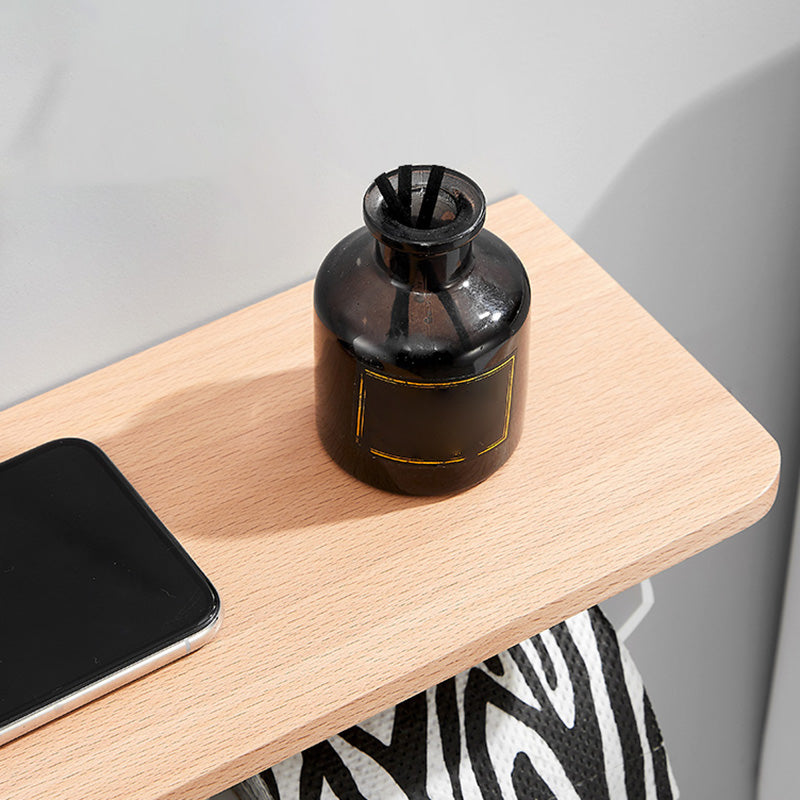 White 7-piece Bathroom Accessory Set Wood and Metal Bathroom Set Clearhalo 'Bathroom Hardware Sets' 'Bathroom Hardware' 'Bathroom Remodel & Bathroom Fixtures' 'bathroom_hardware_sets' 'Home Improvement' 'home_improvement' 'home_improvement_bathroom_hardware_sets' 6997239