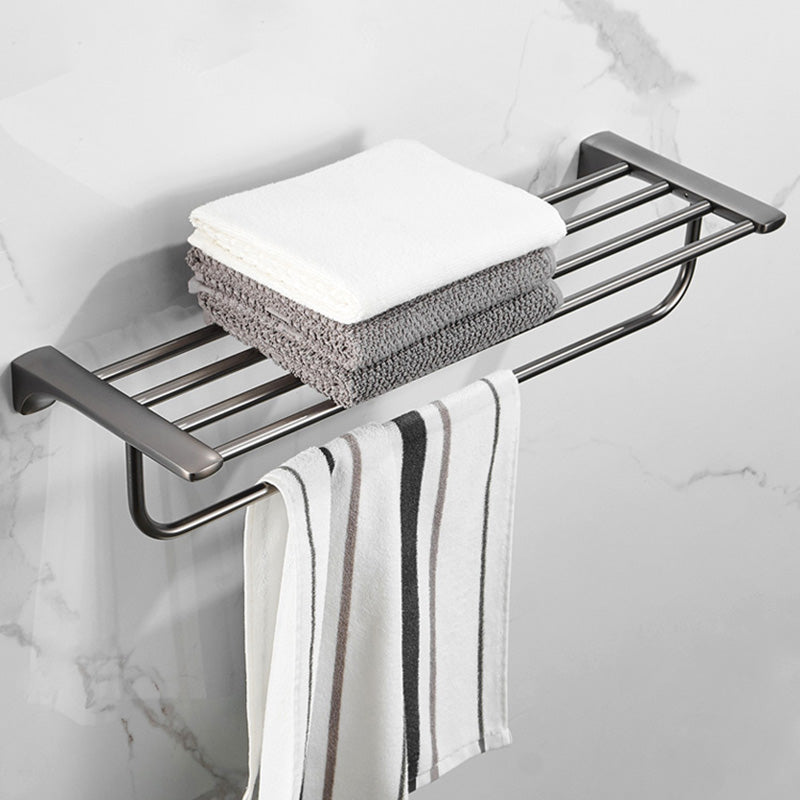 Modern Bathroom Accessories Hardware Set Grey Bathroom Accessory Kit Clearhalo 'Bathroom Hardware Sets' 'Bathroom Hardware' 'Bathroom Remodel & Bathroom Fixtures' 'bathroom_hardware_sets' 'Home Improvement' 'home_improvement' 'home_improvement_bathroom_hardware_sets' 6997259