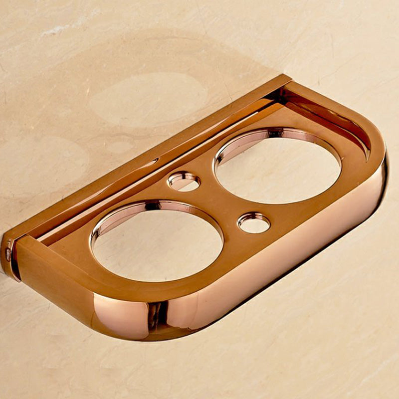 5-Piece Vintage Bathroom Accessory Set Brass Bath Hardware Set Clearhalo 'Bathroom Hardware Sets' 'Bathroom Hardware' 'Bathroom Remodel & Bathroom Fixtures' 'bathroom_hardware_sets' 'Home Improvement' 'home_improvement' 'home_improvement_bathroom_hardware_sets' 6997364