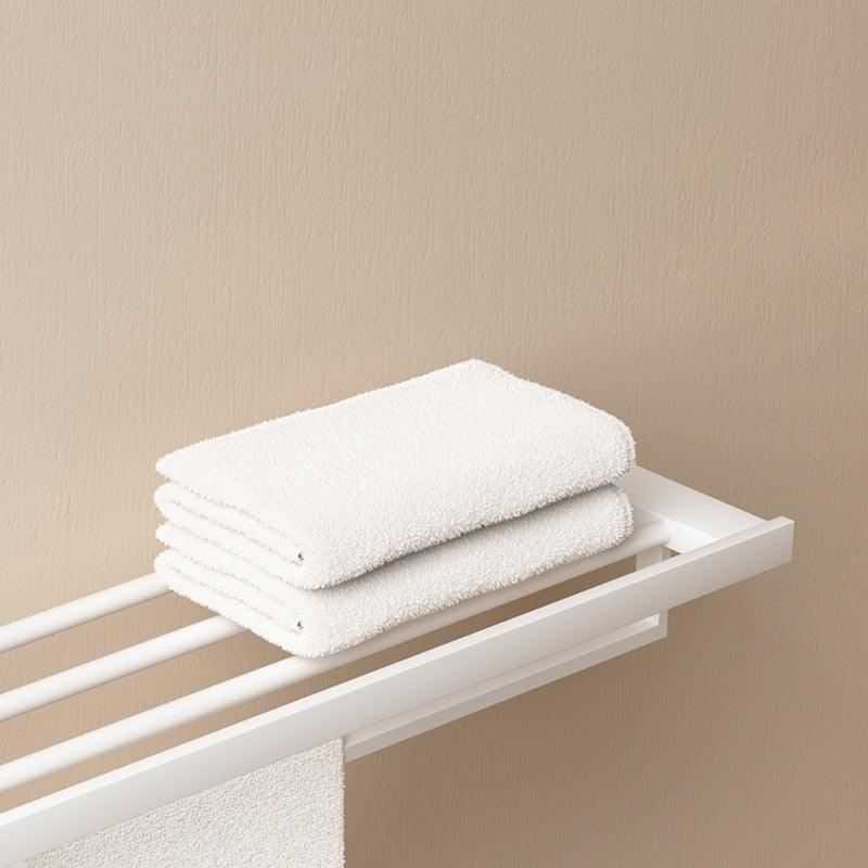 Modern Bathroom Accessory Set White Bathroom Accessories Hardware Set Clearhalo 'Bathroom Hardware Sets' 'Bathroom Hardware' 'Bathroom Remodel & Bathroom Fixtures' 'bathroom_hardware_sets' 'Home Improvement' 'home_improvement' 'home_improvement_bathroom_hardware_sets' 6997529