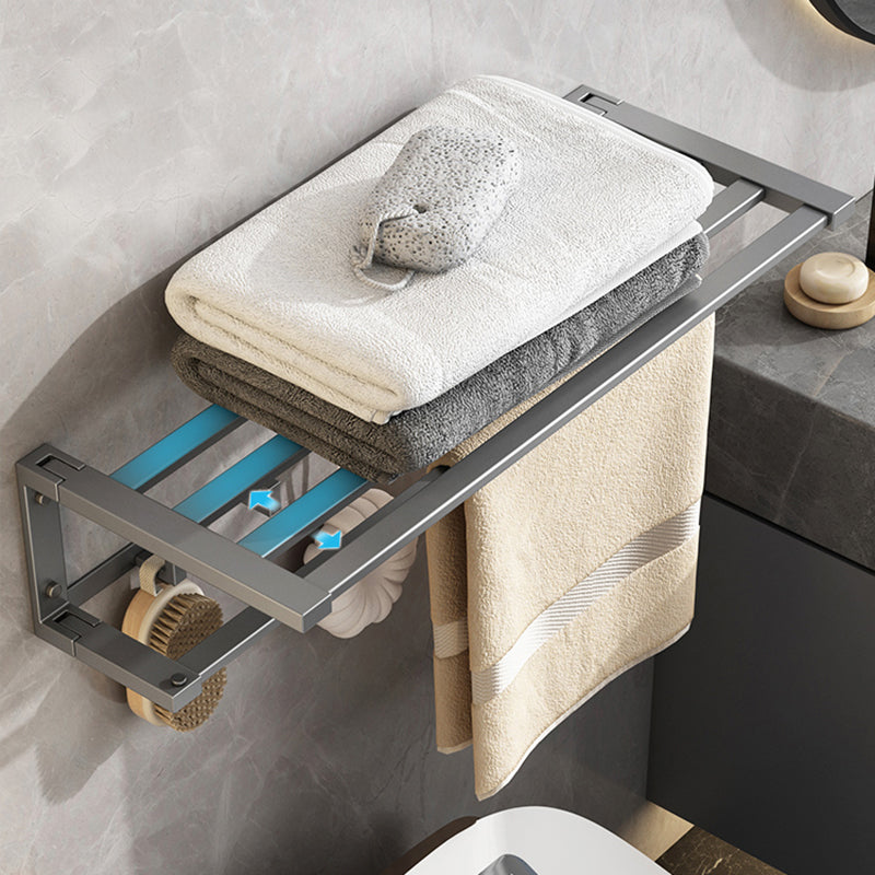 Modern Bathroom Accessory Set Grey Bathroom Accessories Hardware Set Clearhalo 'Bathroom Hardware Sets' 'Bathroom Hardware' 'Bathroom Remodel & Bathroom Fixtures' 'bathroom_hardware_sets' 'Home Improvement' 'home_improvement' 'home_improvement_bathroom_hardware_sets' 6997615