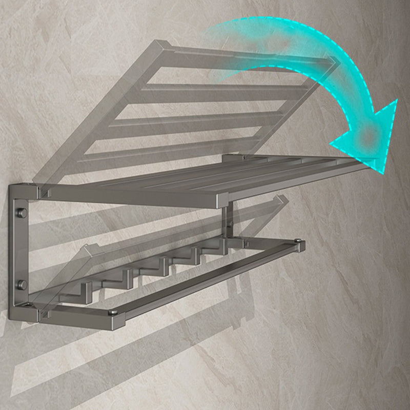 Modern Bathroom Accessory Set Grey Bathroom Accessories Hardware Set Clearhalo 'Bathroom Hardware Sets' 'Bathroom Hardware' 'Bathroom Remodel & Bathroom Fixtures' 'bathroom_hardware_sets' 'Home Improvement' 'home_improvement' 'home_improvement_bathroom_hardware_sets' 6997617