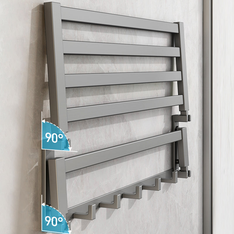 Modern Bathroom Accessory Set Grey Bathroom Accessories Hardware Set Clearhalo 'Bathroom Hardware Sets' 'Bathroom Hardware' 'Bathroom Remodel & Bathroom Fixtures' 'bathroom_hardware_sets' 'Home Improvement' 'home_improvement' 'home_improvement_bathroom_hardware_sets' 6997622