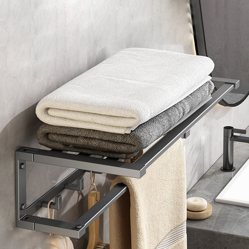 Modern Bathroom Accessory Set Grey Bathroom Accessories Hardware Set Clearhalo 'Bathroom Hardware Sets' 'Bathroom Hardware' 'Bathroom Remodel & Bathroom Fixtures' 'bathroom_hardware_sets' 'Home Improvement' 'home_improvement' 'home_improvement_bathroom_hardware_sets' 6997625