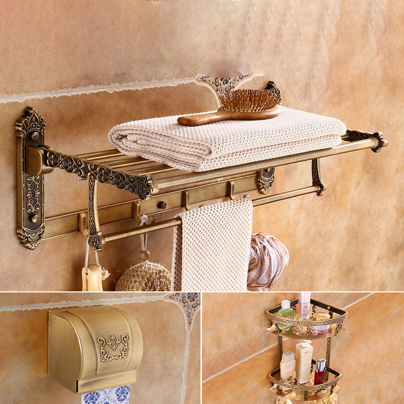 Traditional Metal Bathroom Accessories Hardware Set with Soap Dish Brass Unavailiable 3-Piece Set (Toilet Paper Holder) Clearhalo 'Bathroom Hardware Sets' 'Bathroom Hardware' 'Bathroom Remodel & Bathroom Fixtures' 'bathroom_hardware_sets' 'Home Improvement' 'home_improvement' 'home_improvement_bathroom_hardware_sets' 6997926