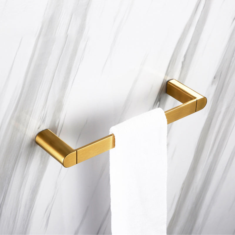 Traditional Style Brass Bathroom Accessory as Individual or as a Set in Metal Towel Ring Clearhalo 'Bathroom Hardware Sets' 'Bathroom Hardware' 'Bathroom Remodel & Bathroom Fixtures' 'bathroom_hardware_sets' 'Home Improvement' 'home_improvement' 'home_improvement_bathroom_hardware_sets' 6998038