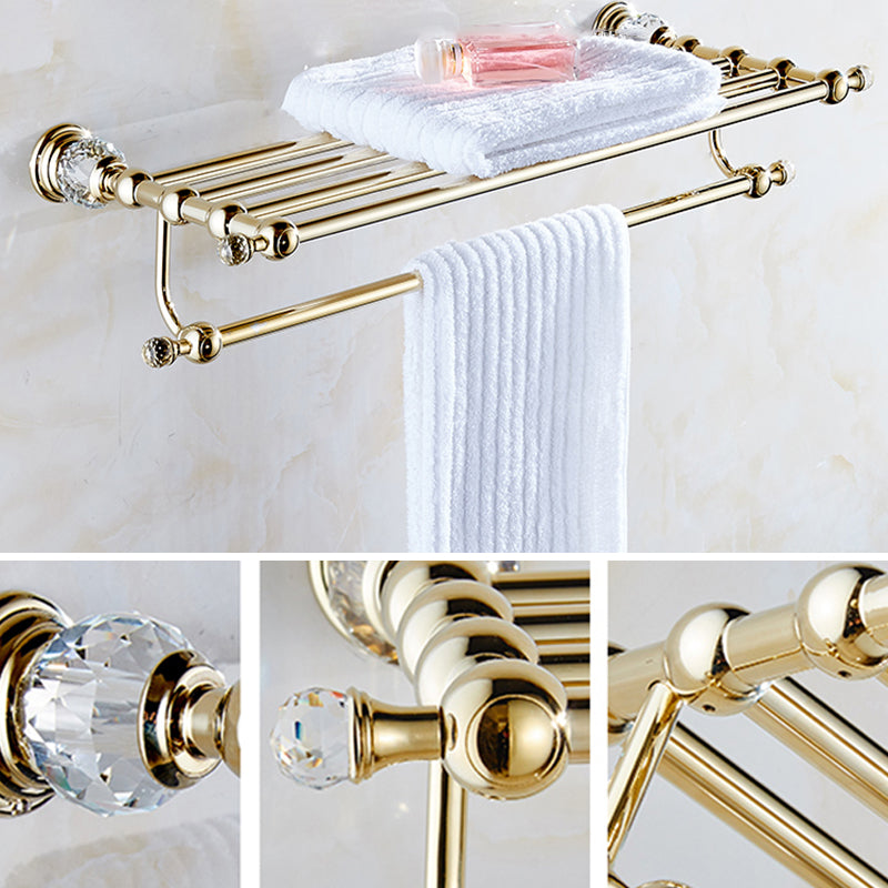 Traditional Brass Metal Bathroom Accessory As Individual Or As a Set Clearhalo 'Bathroom Hardware Sets' 'Bathroom Hardware' 'Bathroom Remodel & Bathroom Fixtures' 'bathroom_hardware_sets' 'Home Improvement' 'home_improvement' 'home_improvement_bathroom_hardware_sets' 6998256