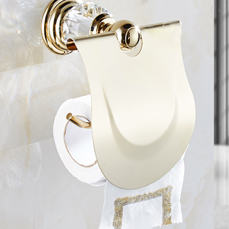 Traditional Brass Metal Bathroom Accessory As Individual Or As a Set Clearhalo 'Bathroom Hardware Sets' 'Bathroom Hardware' 'Bathroom Remodel & Bathroom Fixtures' 'bathroom_hardware_sets' 'Home Improvement' 'home_improvement' 'home_improvement_bathroom_hardware_sets' 6998260