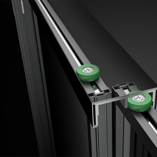 Bypass Shower Bath Door Full Frame Tempered Glass Shower Door Clearhalo 'Bathroom Remodel & Bathroom Fixtures' 'Home Improvement' 'home_improvement' 'home_improvement_shower_tub_doors' 'Shower and Tub Doors' 'shower_tub_doors' 'Showers & Bathtubs' 6998505