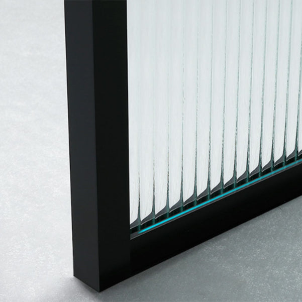 Fixed Black Shower Screen Full Frame Half Partition Shower Door Clearhalo 'Bathroom Remodel & Bathroom Fixtures' 'Home Improvement' 'home_improvement' 'home_improvement_shower_tub_doors' 'Shower and Tub Doors' 'shower_tub_doors' 'Showers & Bathtubs' 6998523