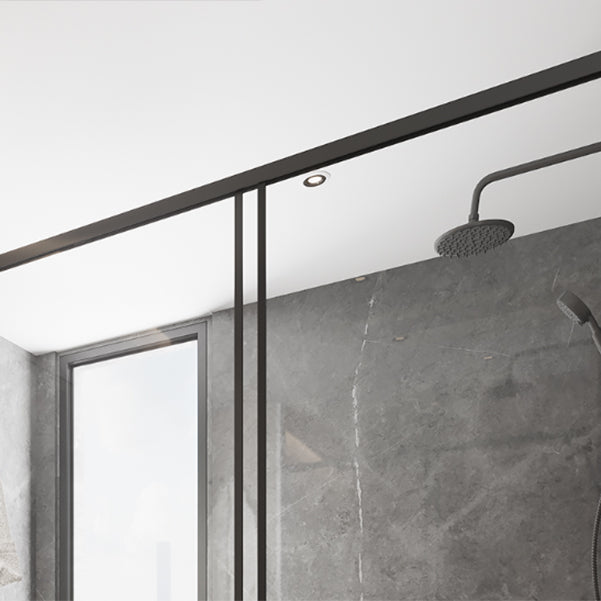 Double Sliding Shower Door Full Frame Tempered Glass Shower Door Clearhalo 'Bathroom Remodel & Bathroom Fixtures' 'Home Improvement' 'home_improvement' 'home_improvement_shower_tub_doors' 'Shower and Tub Doors' 'shower_tub_doors' 'Showers & Bathtubs' 6998554