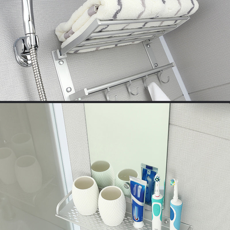 Bathroom Shower Stall Framed Single Sliding Rectangular Shower Enclosure Clearhalo 'Bathroom Remodel & Bathroom Fixtures' 'Home Improvement' 'home_improvement' 'home_improvement_shower_stalls_enclosures' 'Shower Stalls & Enclosures' 'shower_stalls_enclosures' 'Showers & Bathtubs' 6998834