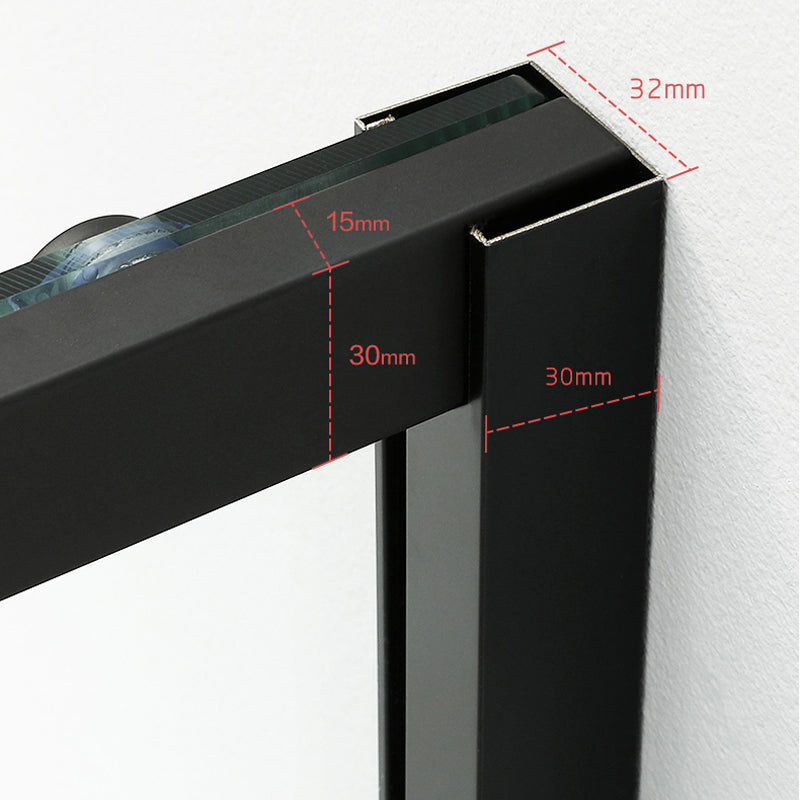 Modern Style Shower Stall Semicircle Metal Frame Framed Shower Stall Clearhalo 'Bathroom Remodel & Bathroom Fixtures' 'Home Improvement' 'home_improvement' 'home_improvement_shower_stalls_enclosures' 'Shower Stalls & Enclosures' 'shower_stalls_enclosures' 'Showers & Bathtubs' 6998935