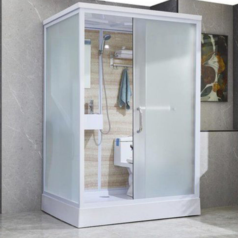 Modern Framed Shower Stall Clear Tempered Shower Stall for Bathroom Front Door Opening Right Clearhalo 'Bathroom Remodel & Bathroom Fixtures' 'Home Improvement' 'home_improvement' 'home_improvement_shower_stalls_enclosures' 'Shower Stalls & Enclosures' 'shower_stalls_enclosures' 'Showers & Bathtubs' 6999004