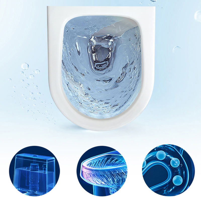 Contemporary Floor Mount Flush Toilet White Urine Toilet for Bathroom Clearhalo 'Bathroom Remodel & Bathroom Fixtures' 'Home Improvement' 'home_improvement' 'home_improvement_toilets' 'Toilets & Bidets' 'Toilets' 7001883