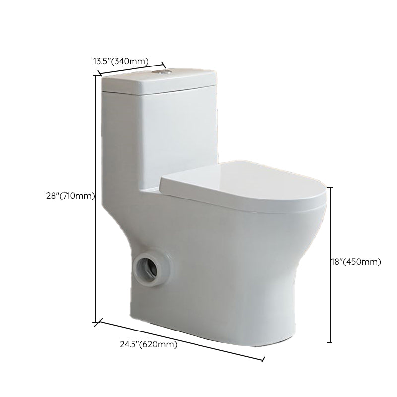 Contemporary Floor Mount Flush Toilet White Urine Toilet for Bathroom Clearhalo 'Bathroom Remodel & Bathroom Fixtures' 'Home Improvement' 'home_improvement' 'home_improvement_toilets' 'Toilets & Bidets' 'Toilets' 7001887