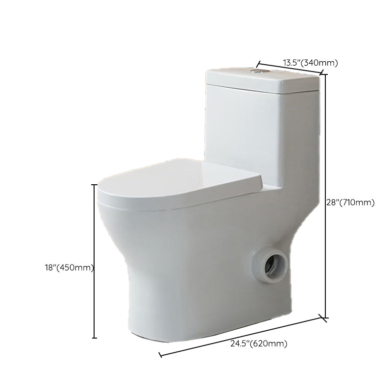 Contemporary Floor Mount Flush Toilet White Urine Toilet for Bathroom Clearhalo 'Bathroom Remodel & Bathroom Fixtures' 'Home Improvement' 'home_improvement' 'home_improvement_toilets' 'Toilets & Bidets' 'Toilets' 7001888