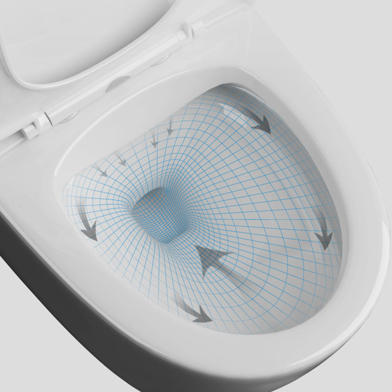 Modern White Ceramic Flush Toilet Floor Mounted Urine Toilet for Bathroom Clearhalo 'Bathroom Remodel & Bathroom Fixtures' 'Home Improvement' 'home_improvement' 'home_improvement_toilets' 'Toilets & Bidets' 'Toilets' 7001898