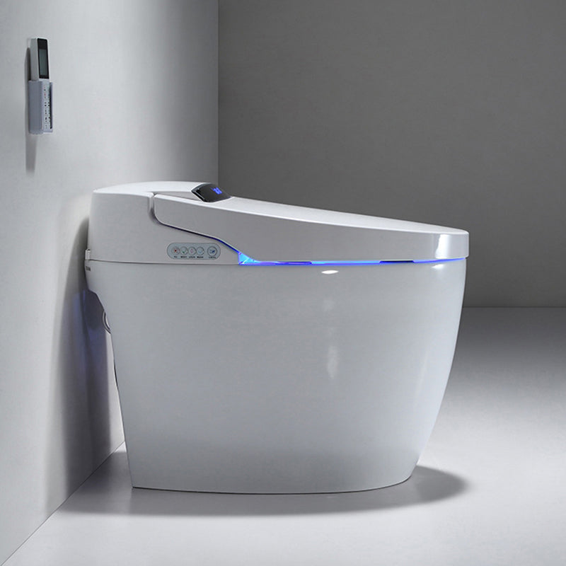 Contemporary White Ceramic Flush Toilet Slow Close Seat Included Urine Toilet for Washroom Clearhalo 'Bathroom Remodel & Bathroom Fixtures' 'Home Improvement' 'home_improvement' 'home_improvement_toilets' 'Toilets & Bidets' 'Toilets' 7001973